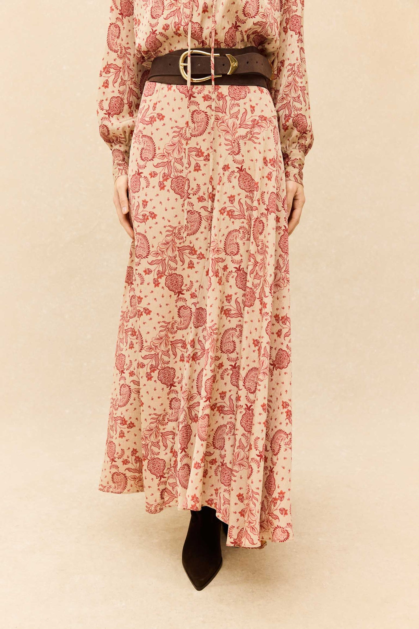 Falda ARABELLA Estampado Teja