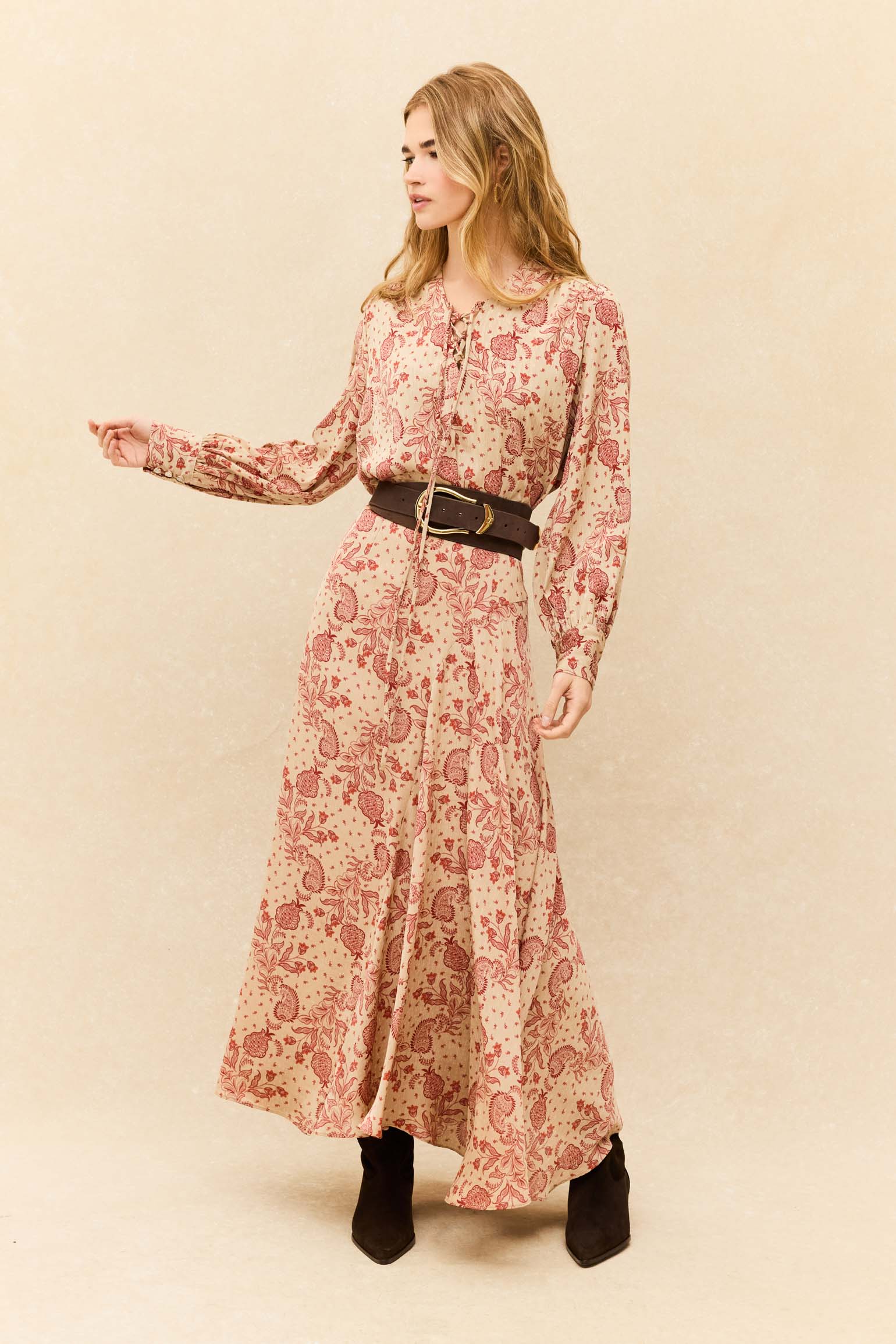 Falda ARABELLA Estampado Teja - BIMANI