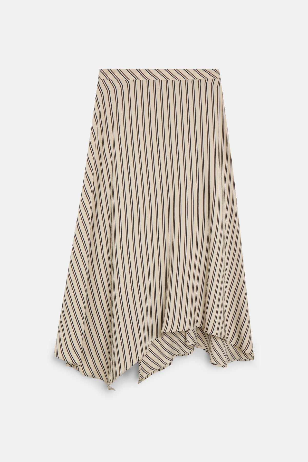 AVEL Skirt Beige Stripes