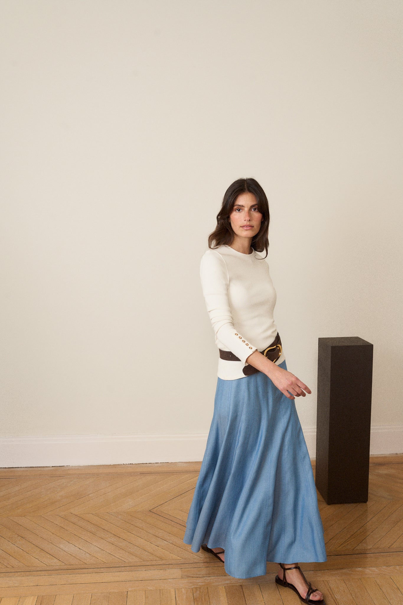 Falda ÉLAN Azul - BIMANI