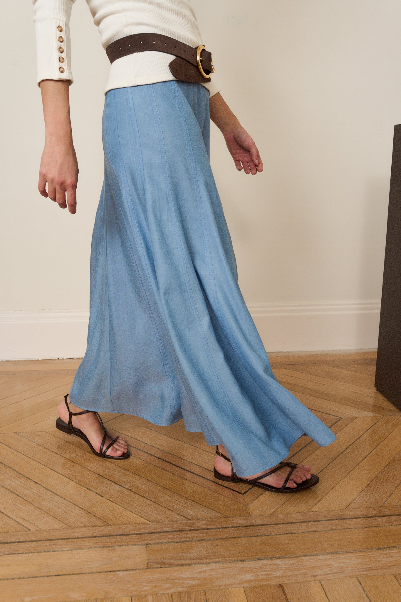 Falda ÉLAN Azul - BIMANI