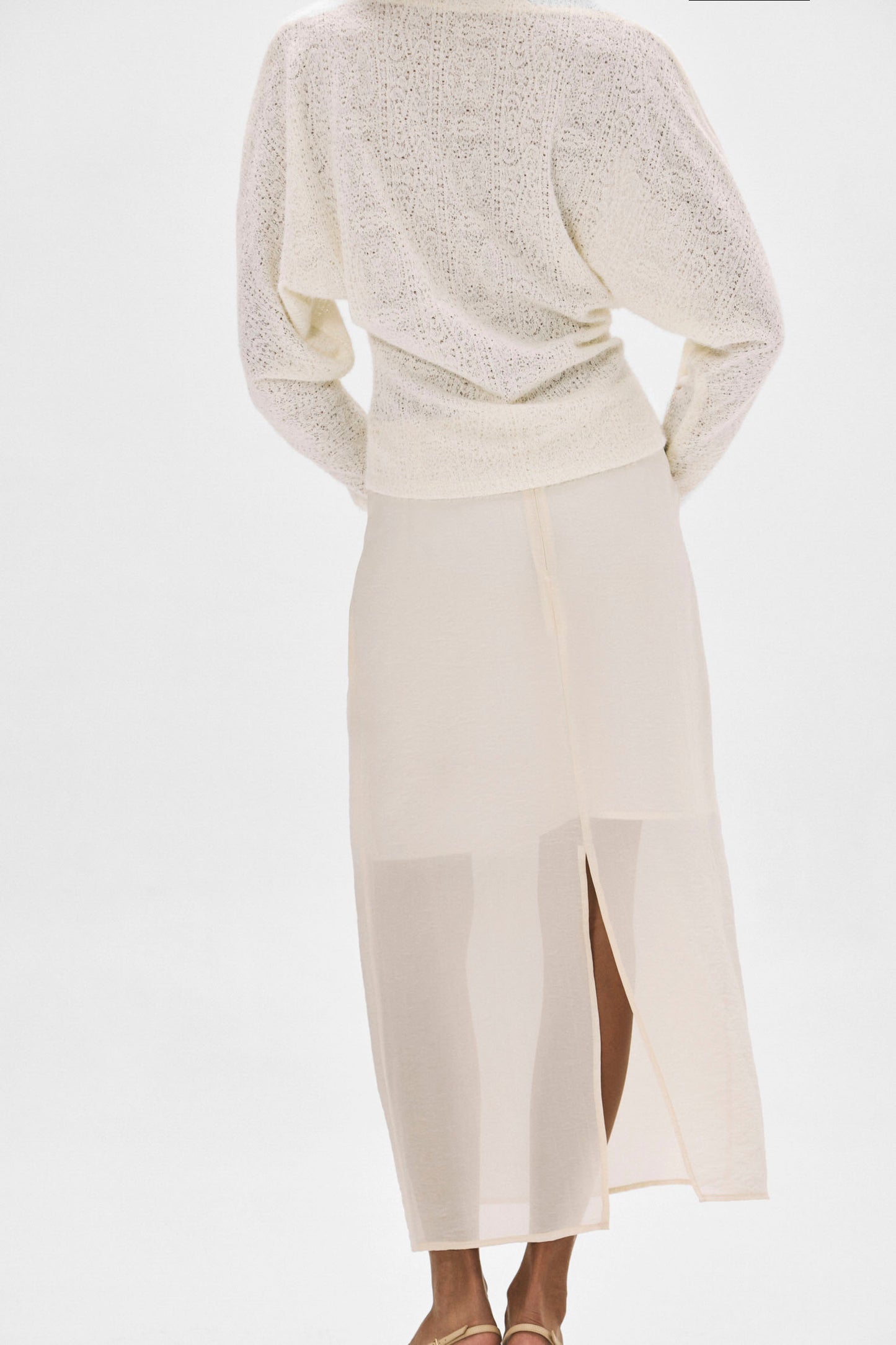 Falda ESTELLE Crema