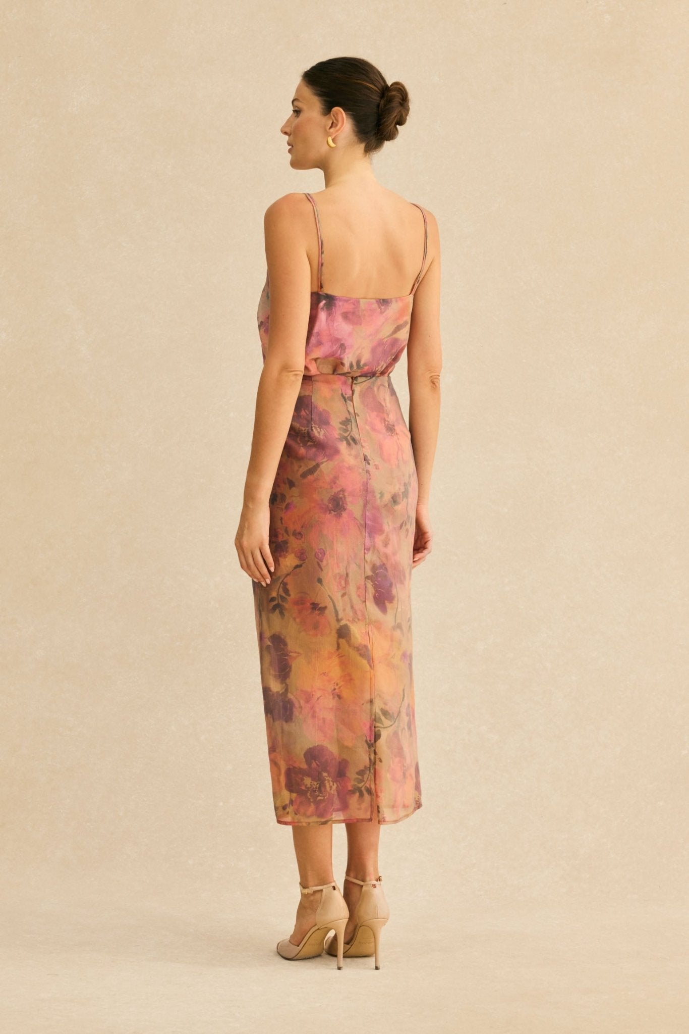 Falda IRATI Estampado Nude - BIMANI