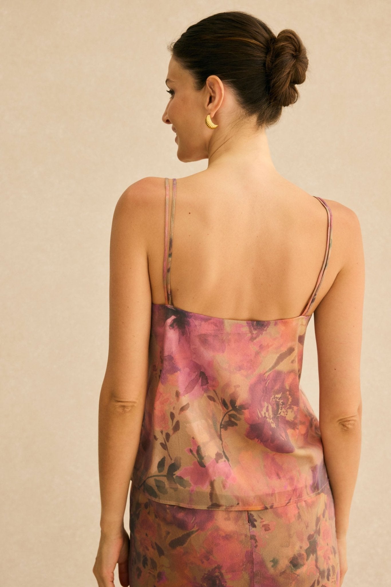 Falda IRATI Estampado Nude - BIMANI