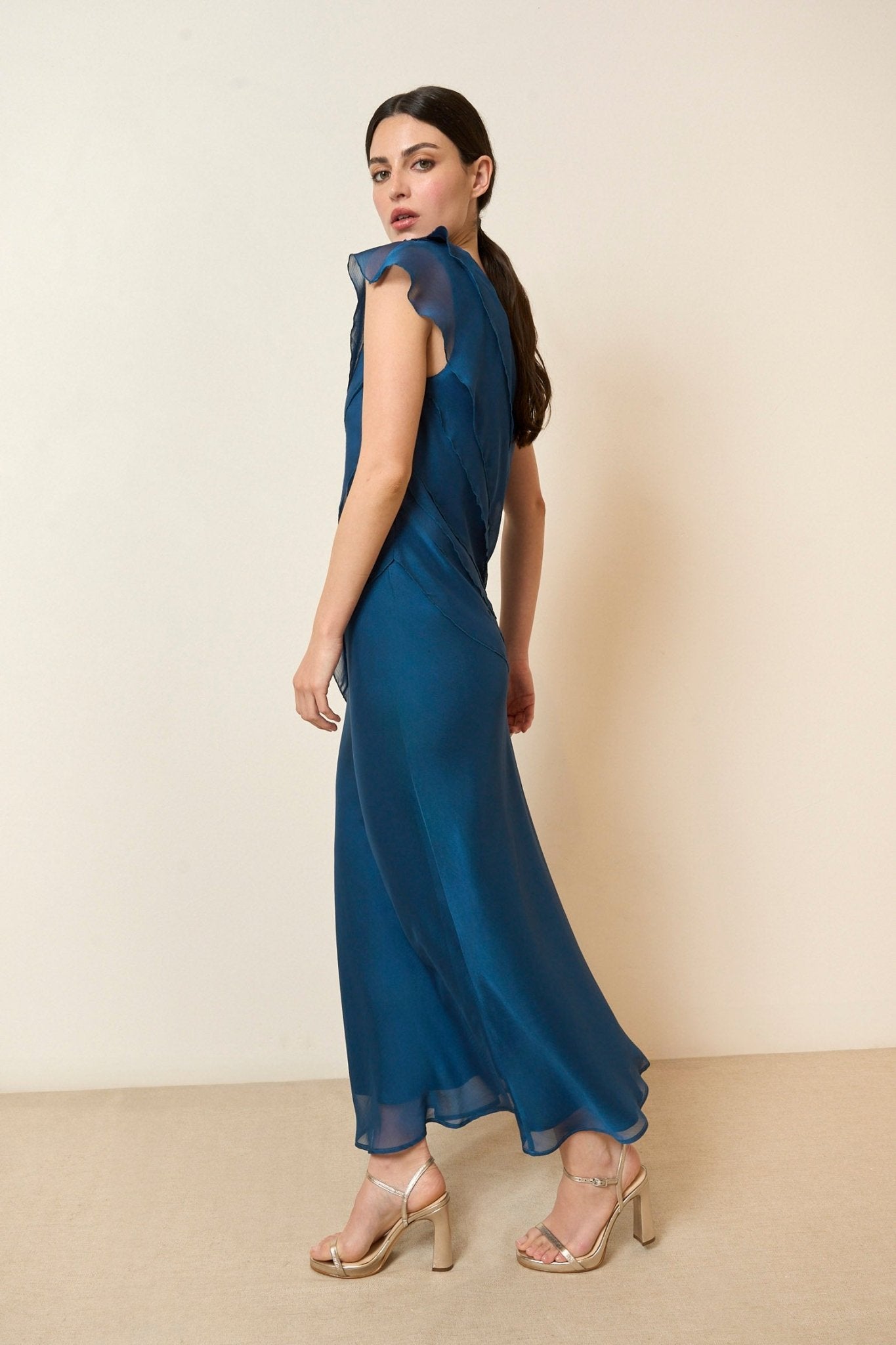 Falda LORICA Azul Basalto - BIMANI