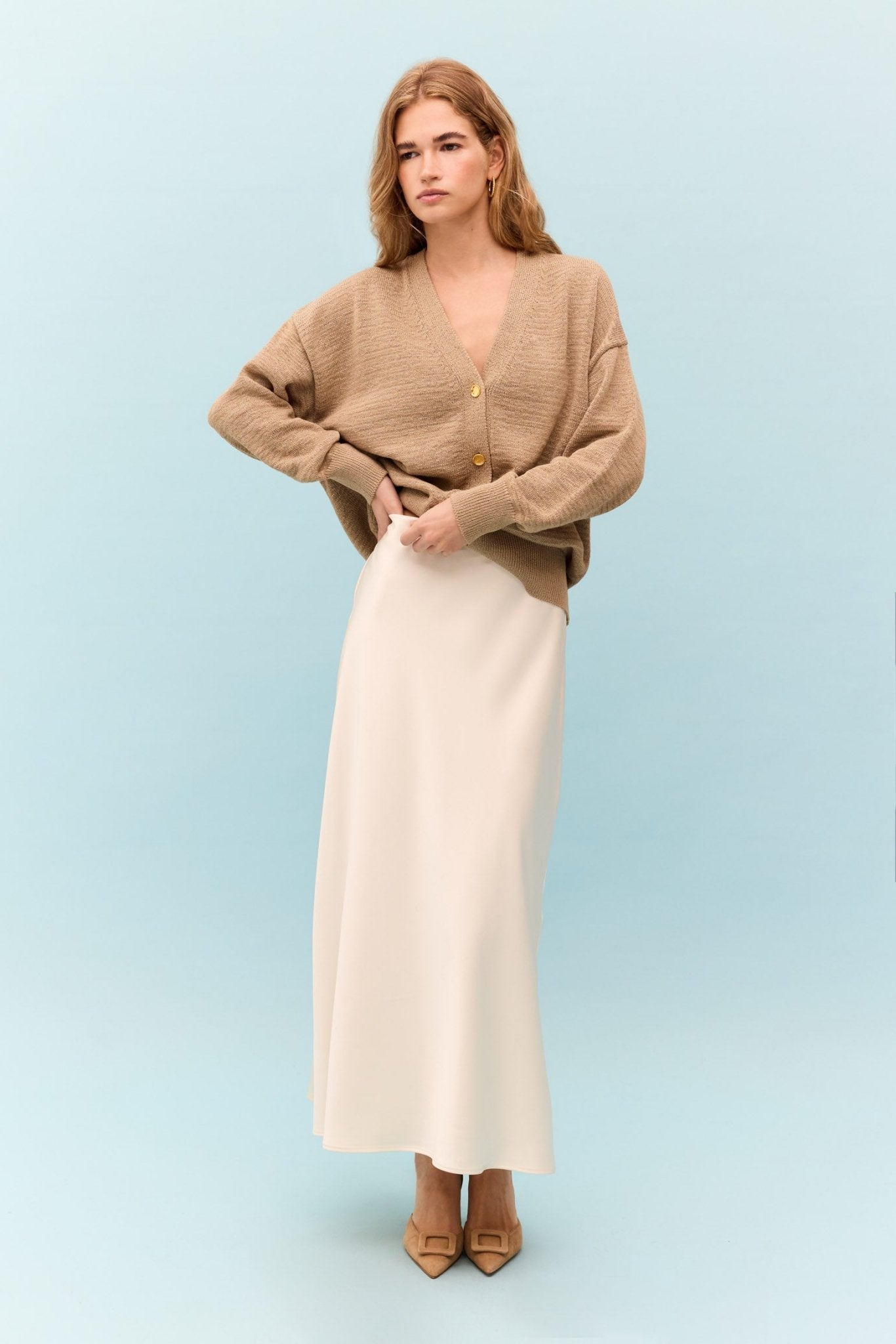 Falda LORICA Crema - BIMANI