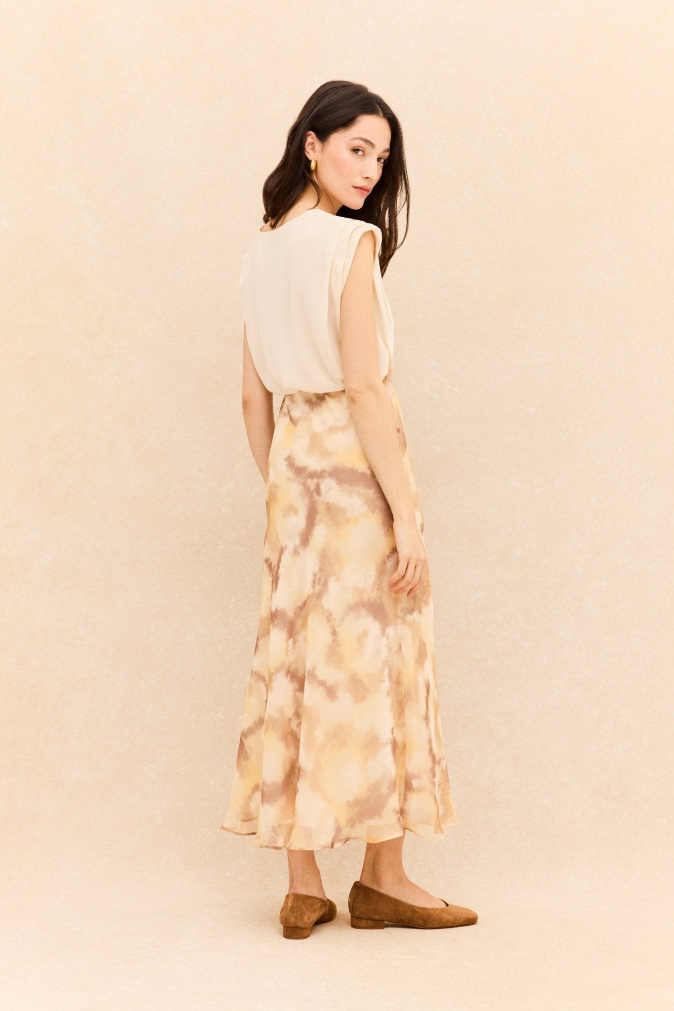 Falda LORICA Estampado Caliza - BIMANI