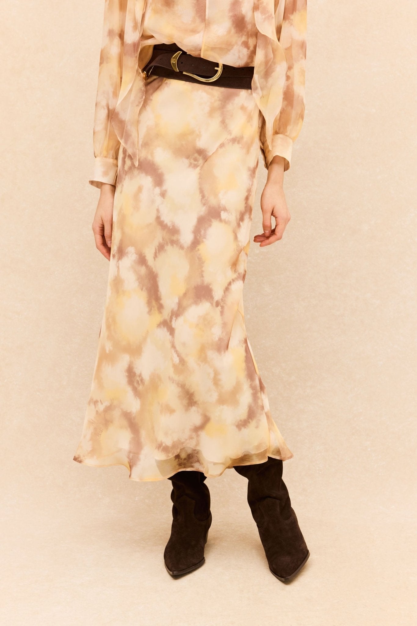 Falda LORICA Estampado Caliza - BIMANI