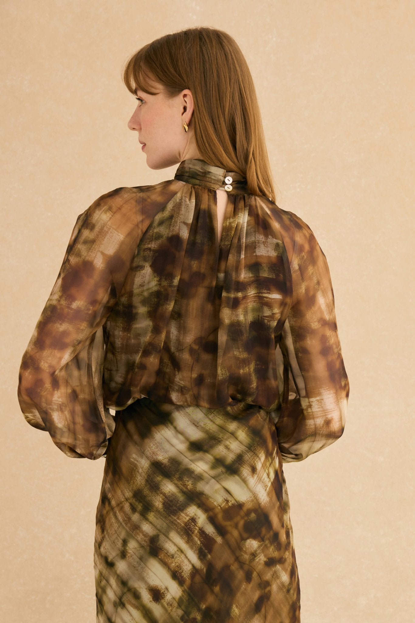 Falda LORICA Estampado Khaki - BIMANI