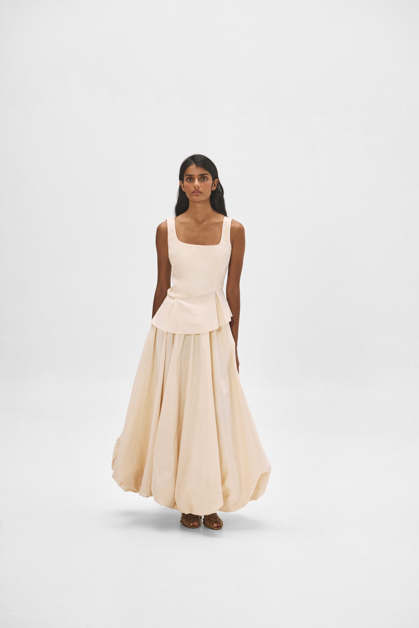 Falda LYSANDRA Crema