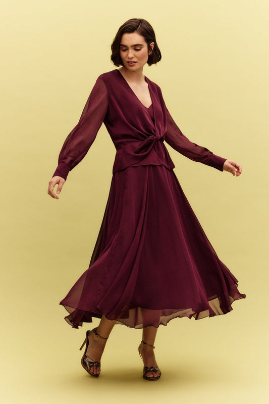 Falda MALISA Burdeos Monastrell - BIMANI