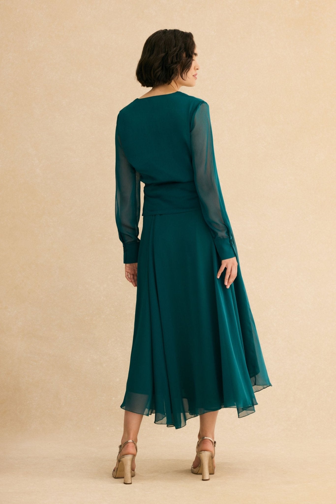 Falda MALISA Verde Hiedra - BIMANI