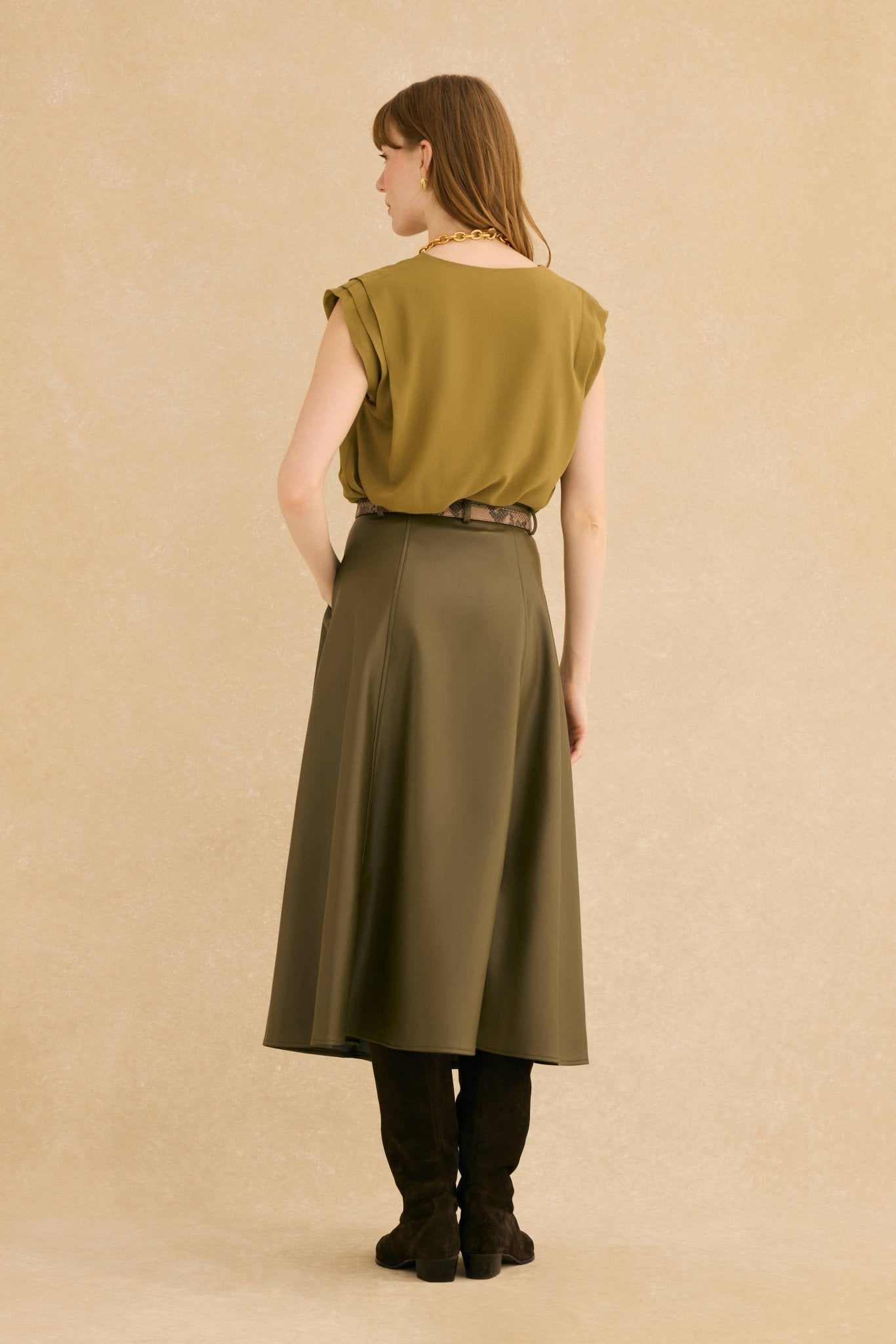 Falda MANON Khaki - BIMANI