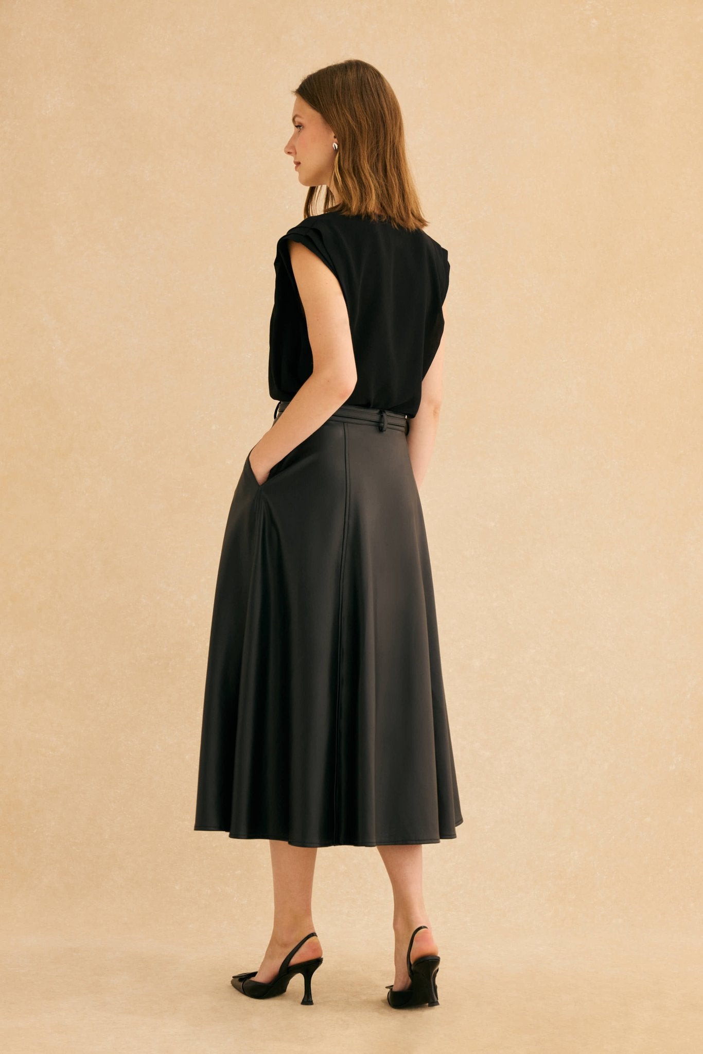 Falda MANON Negro - BIMANI