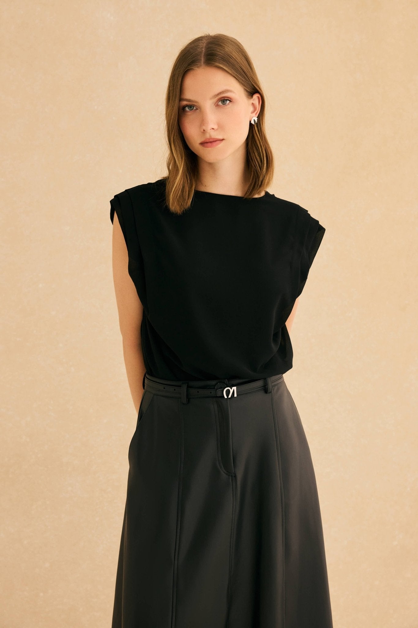 Falda MANON Negro - BIMANI