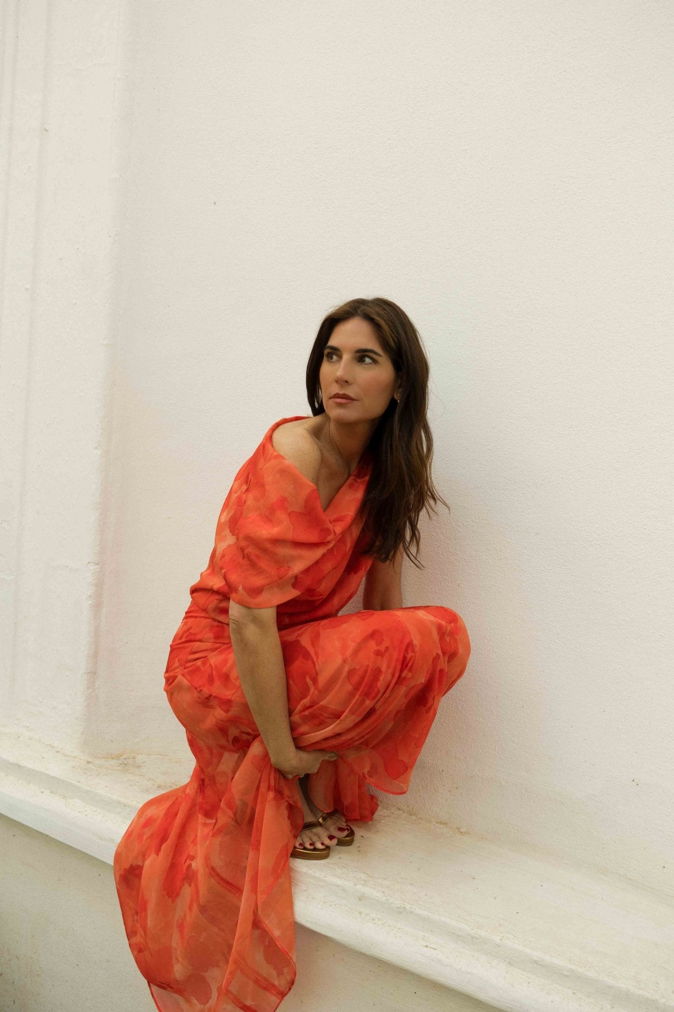 Falda MIRIAM Estampado Coral - BIMANI