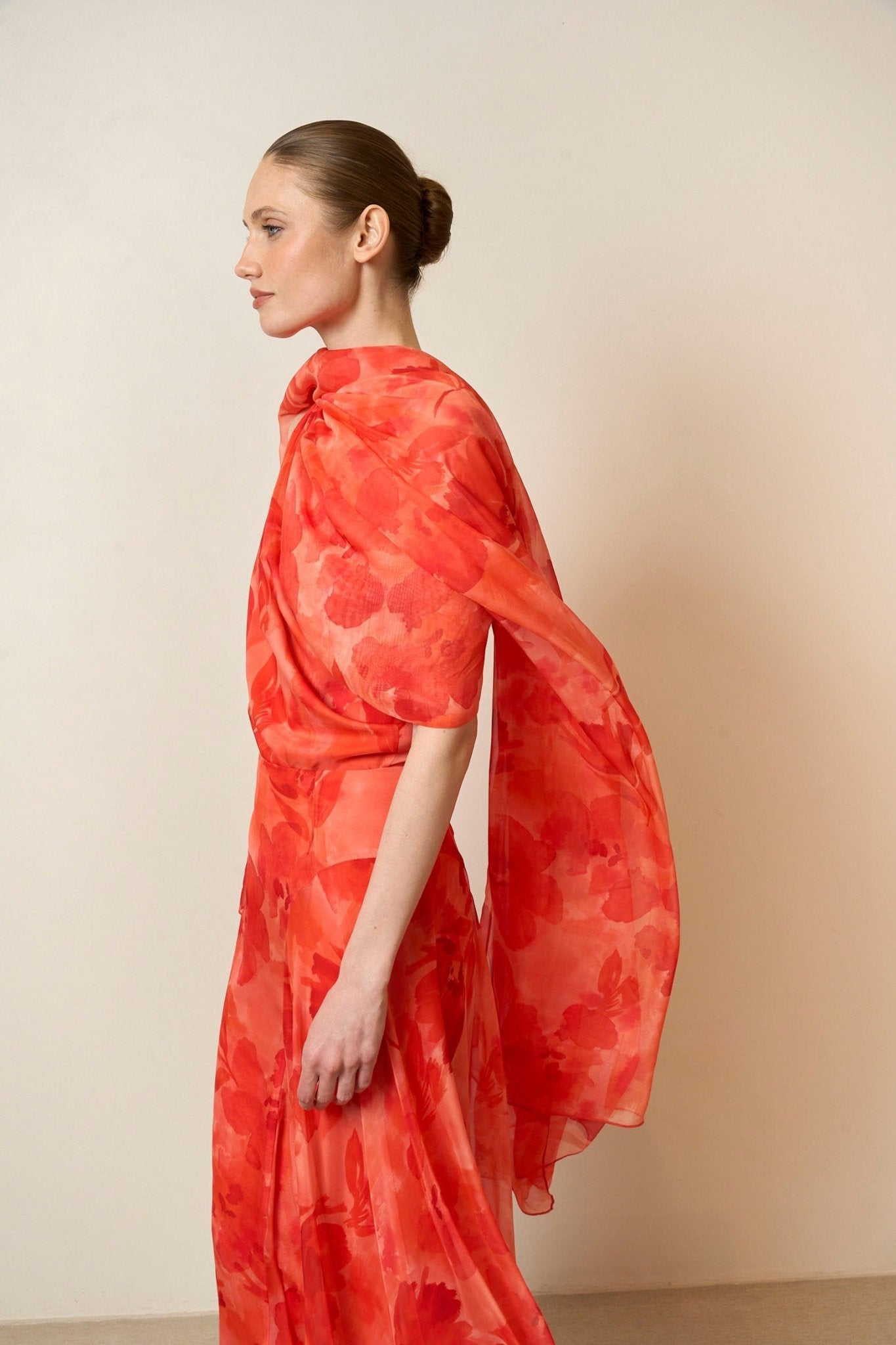 Falda MIRIAM Estampado Coral - BIMANI