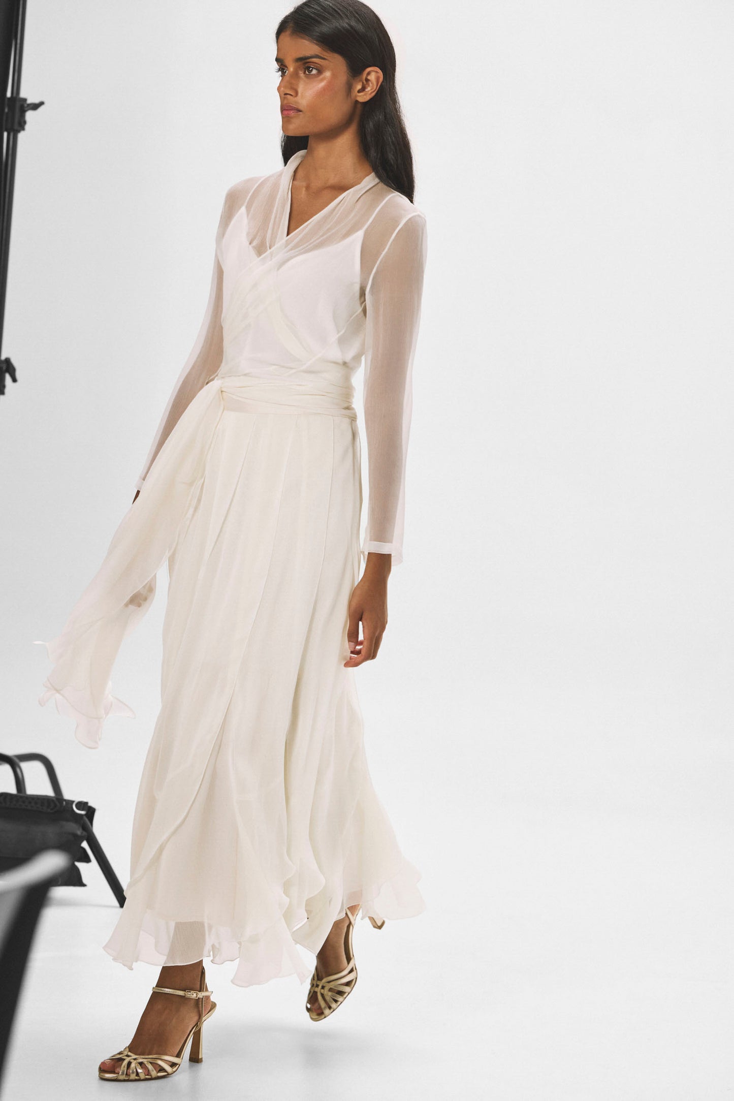 Falda MOONSTONE White