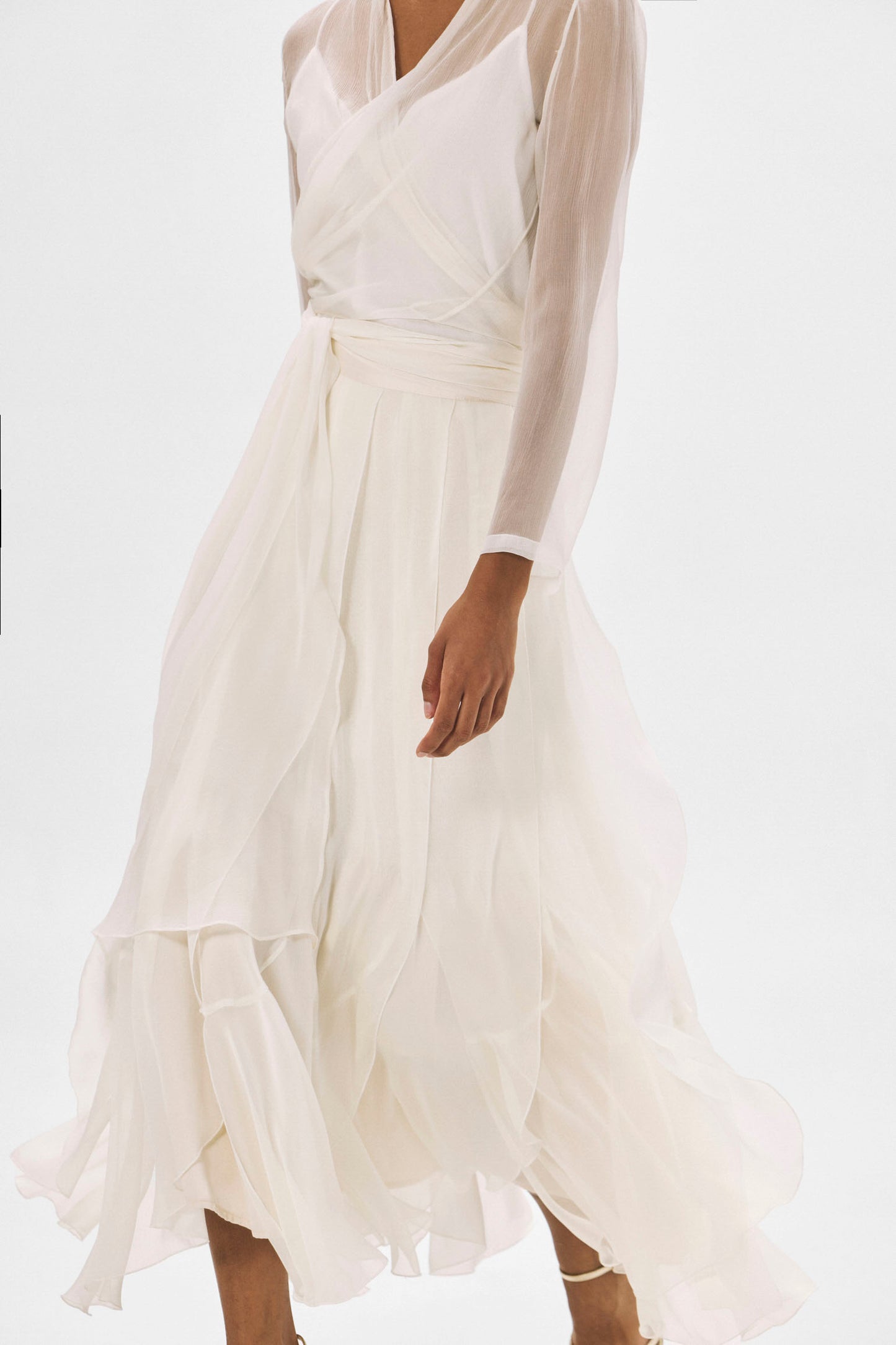 Falda MOONSTONE White