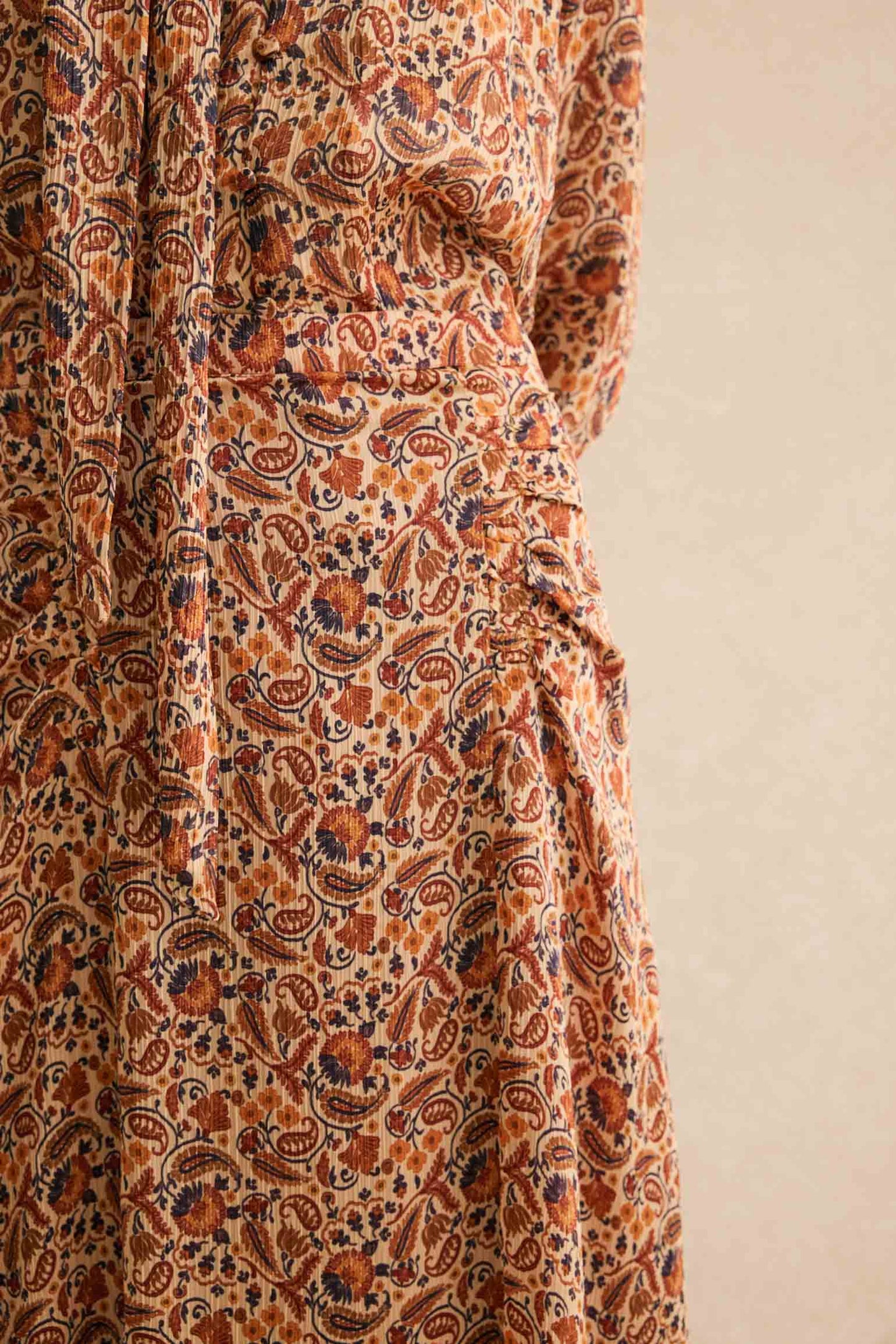 Falda PRISCILA Estampado Teja - BIMANI