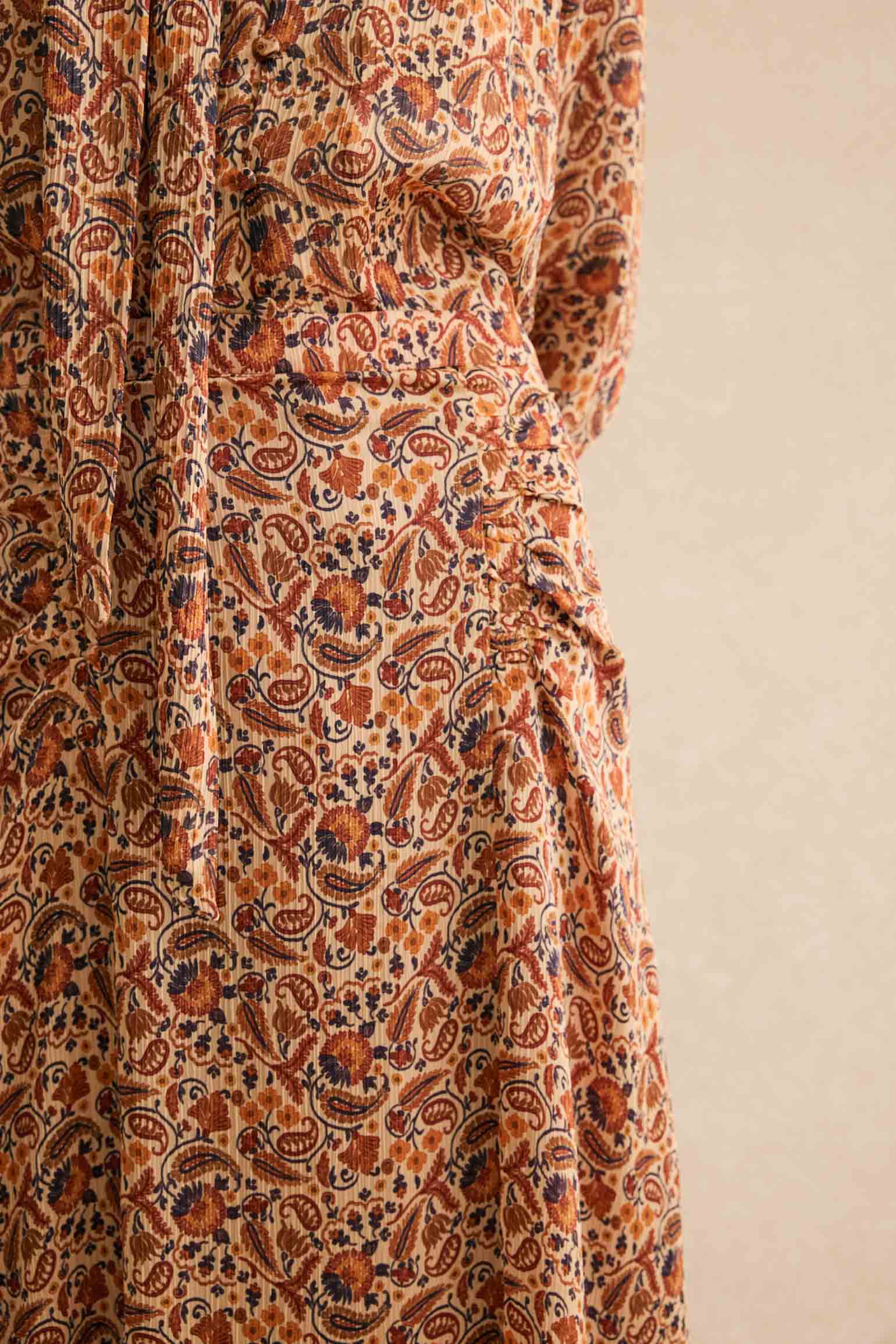 Falda PRISCILA Estampado Teja - BIMANI