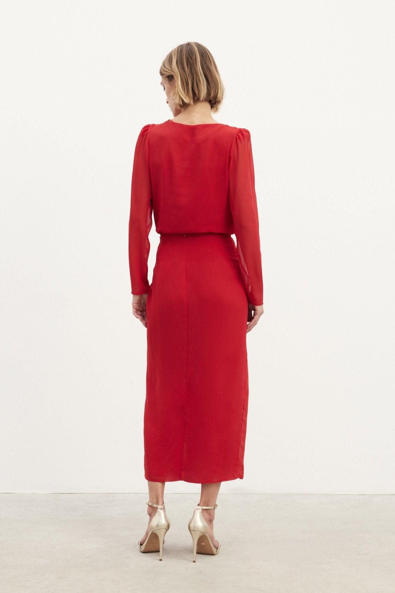 Falda RIGA Red - BIMANI