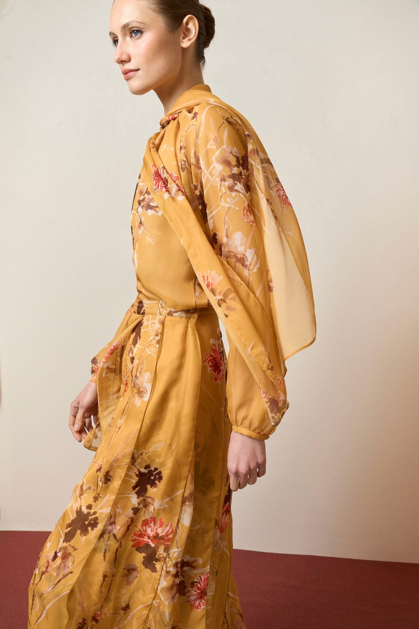 Falda MOONSTONE Estampado Ámbar - BIMANI