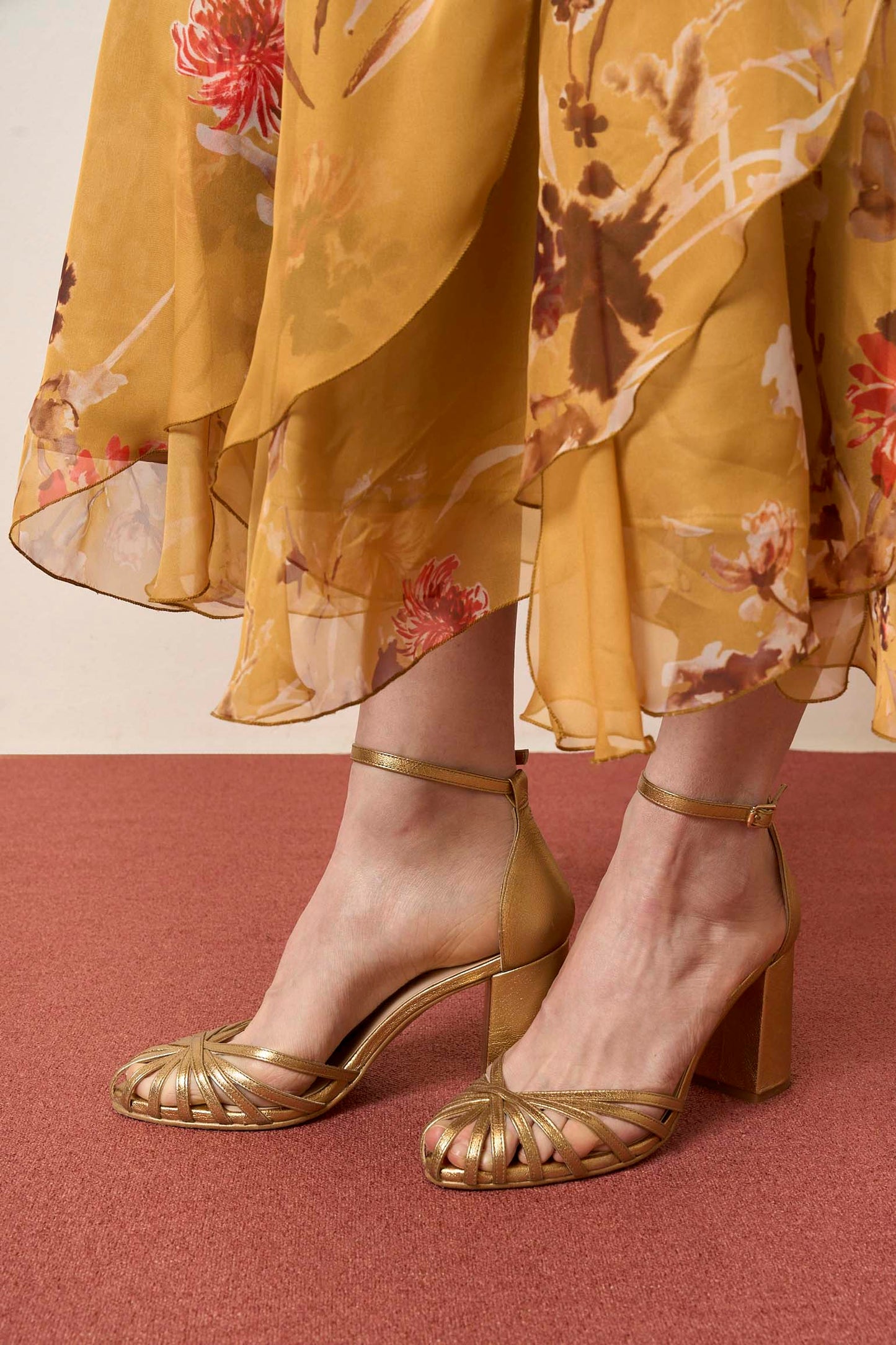 Falda MOONSTONE Estampado Ámbar - BIMANI