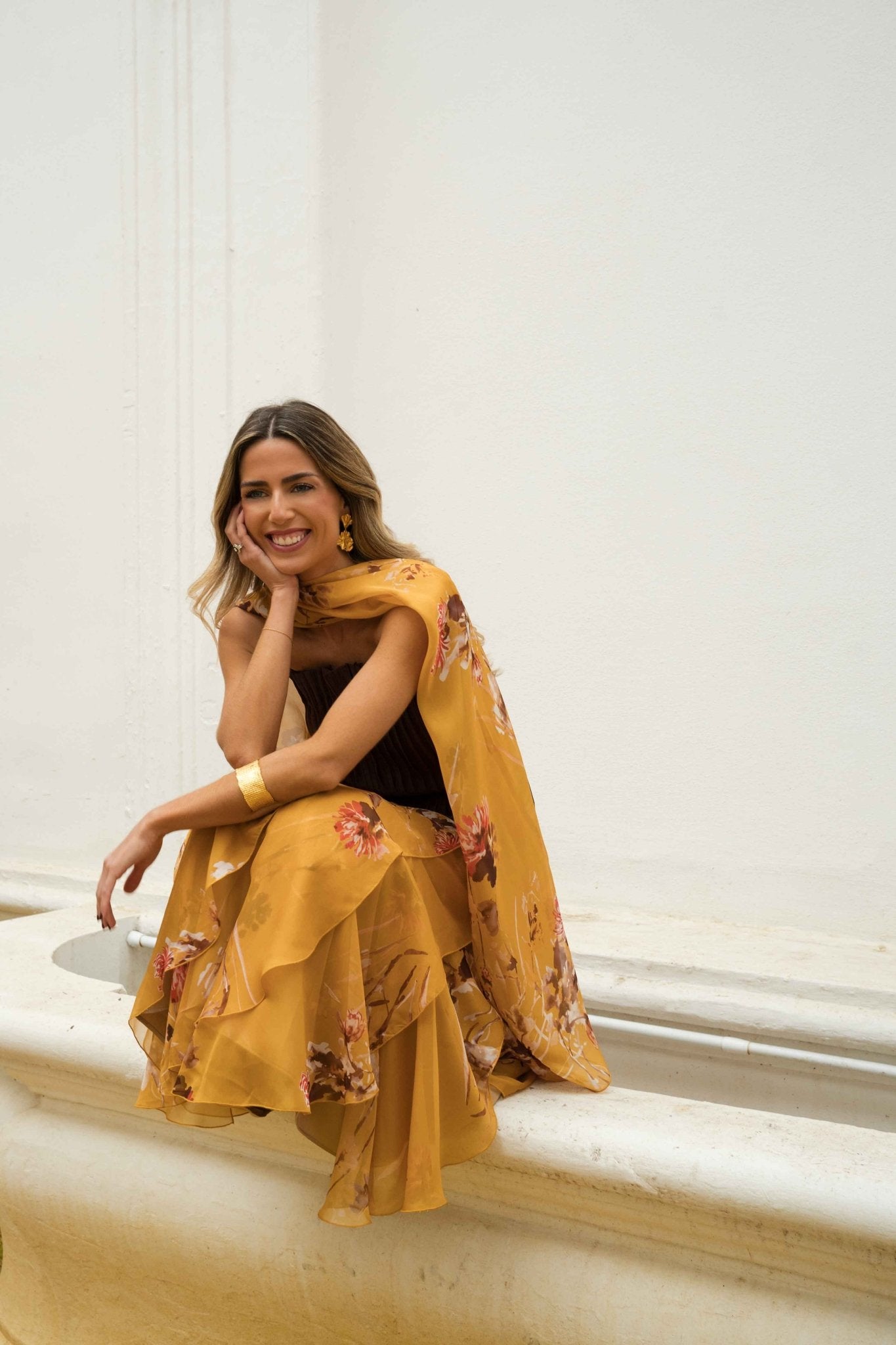 Falda MOONSTONE Estampado Ámbar - BIMANI