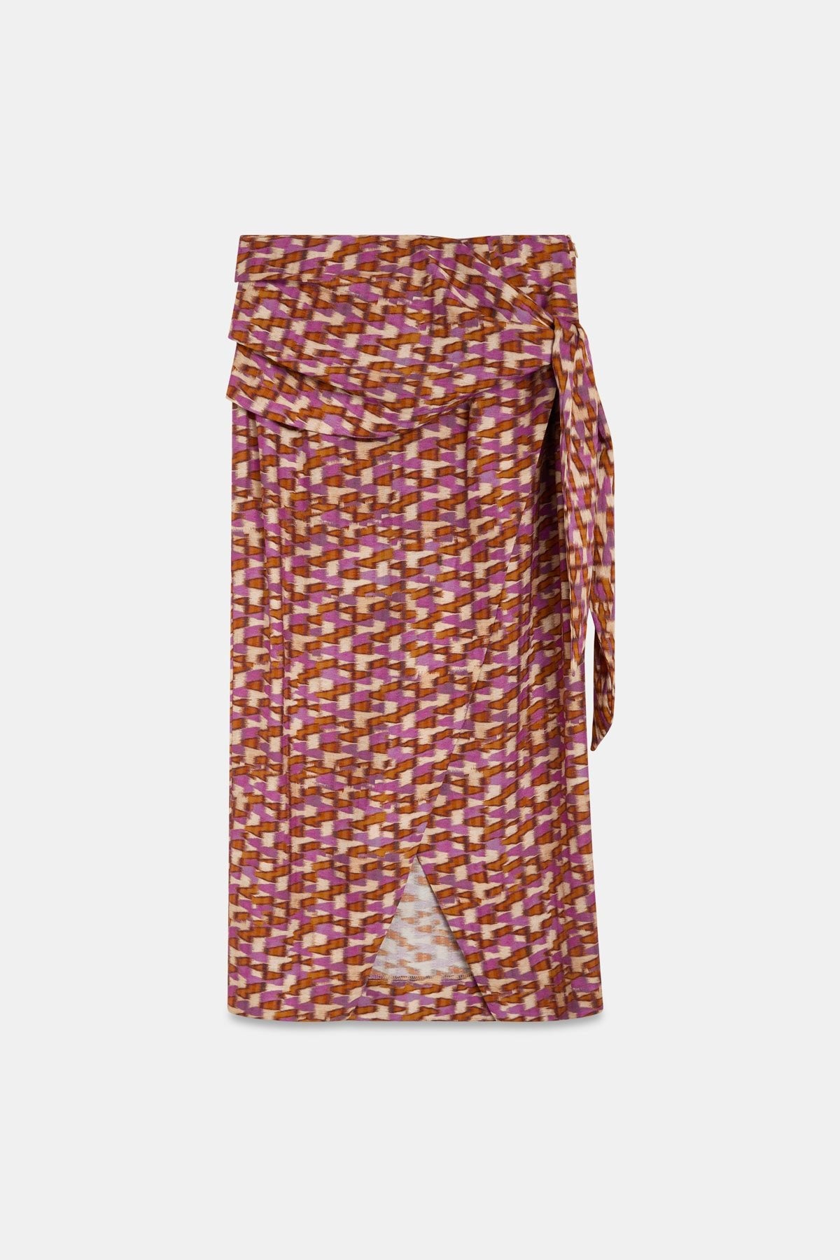 Falda SAONA Estampado Teja - BIMANI