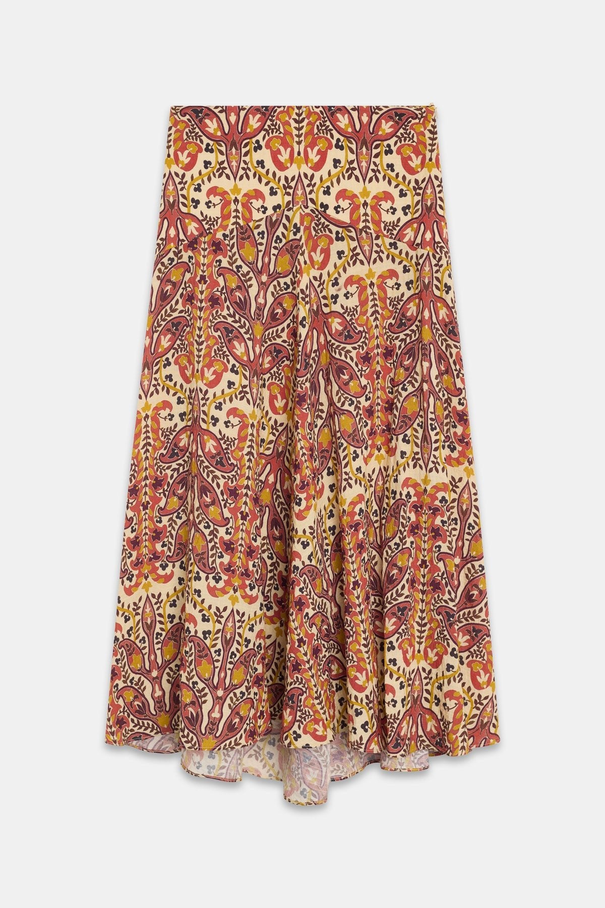 Falda SOLÉ Estampado Mocca - BIMANI