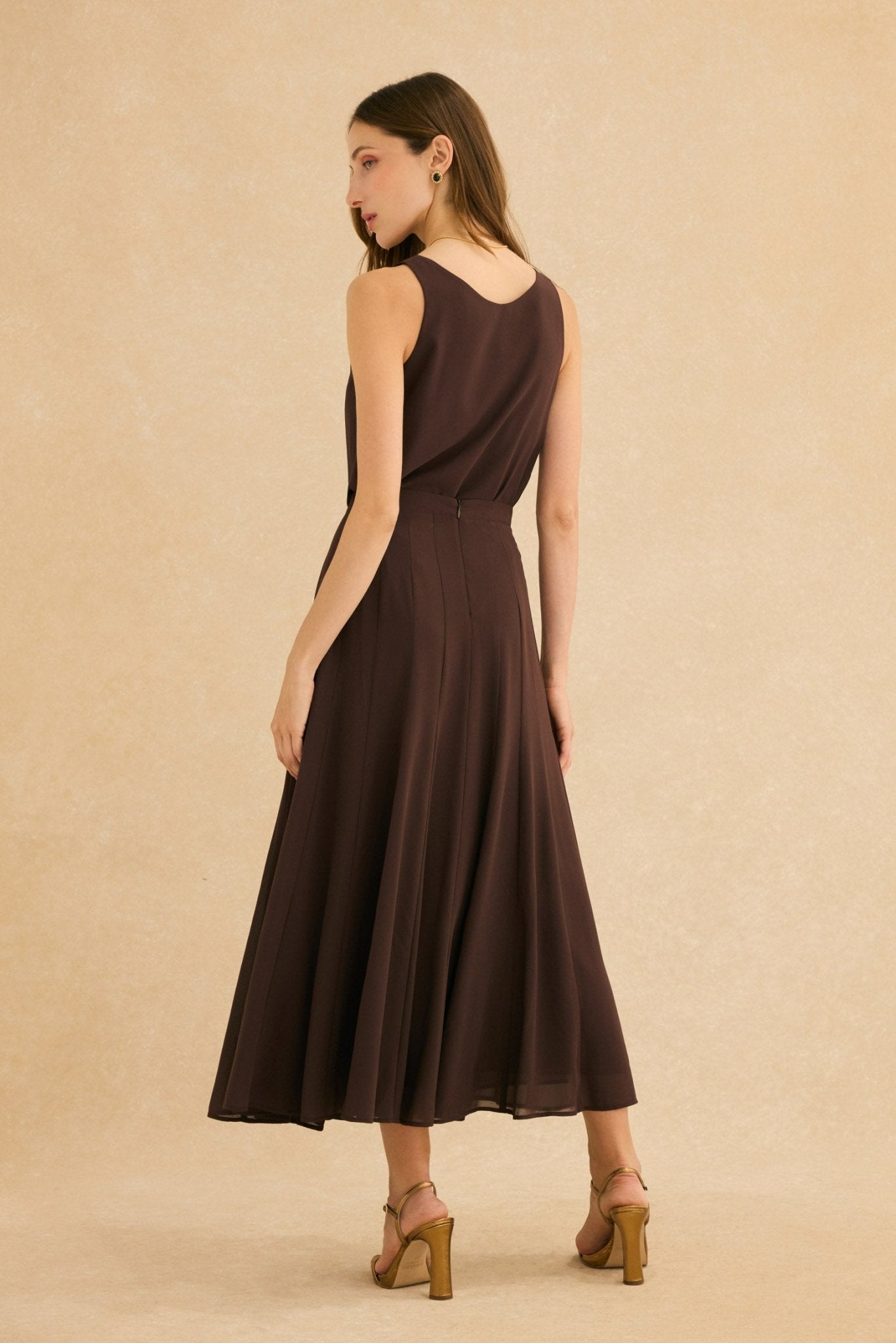 Falda TALAMANCA Marrón Cacao - BIMANI