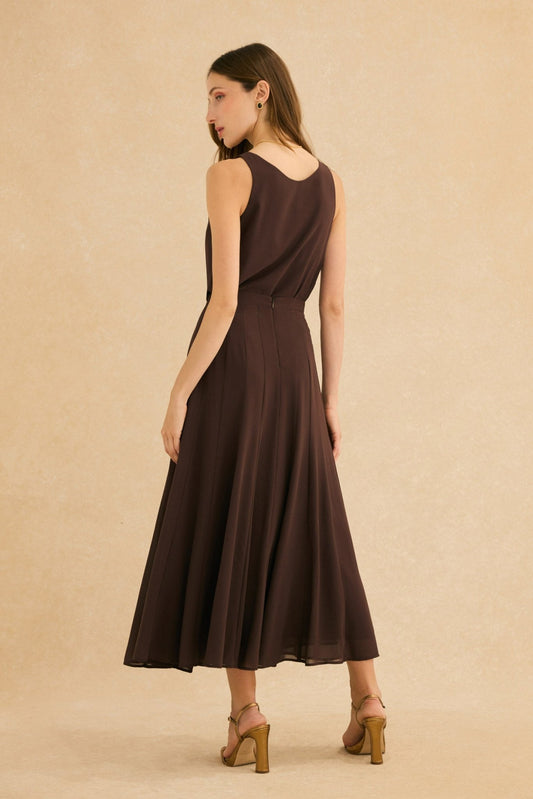 Falda TALAMANCA Marrón Cacao - BIMANI