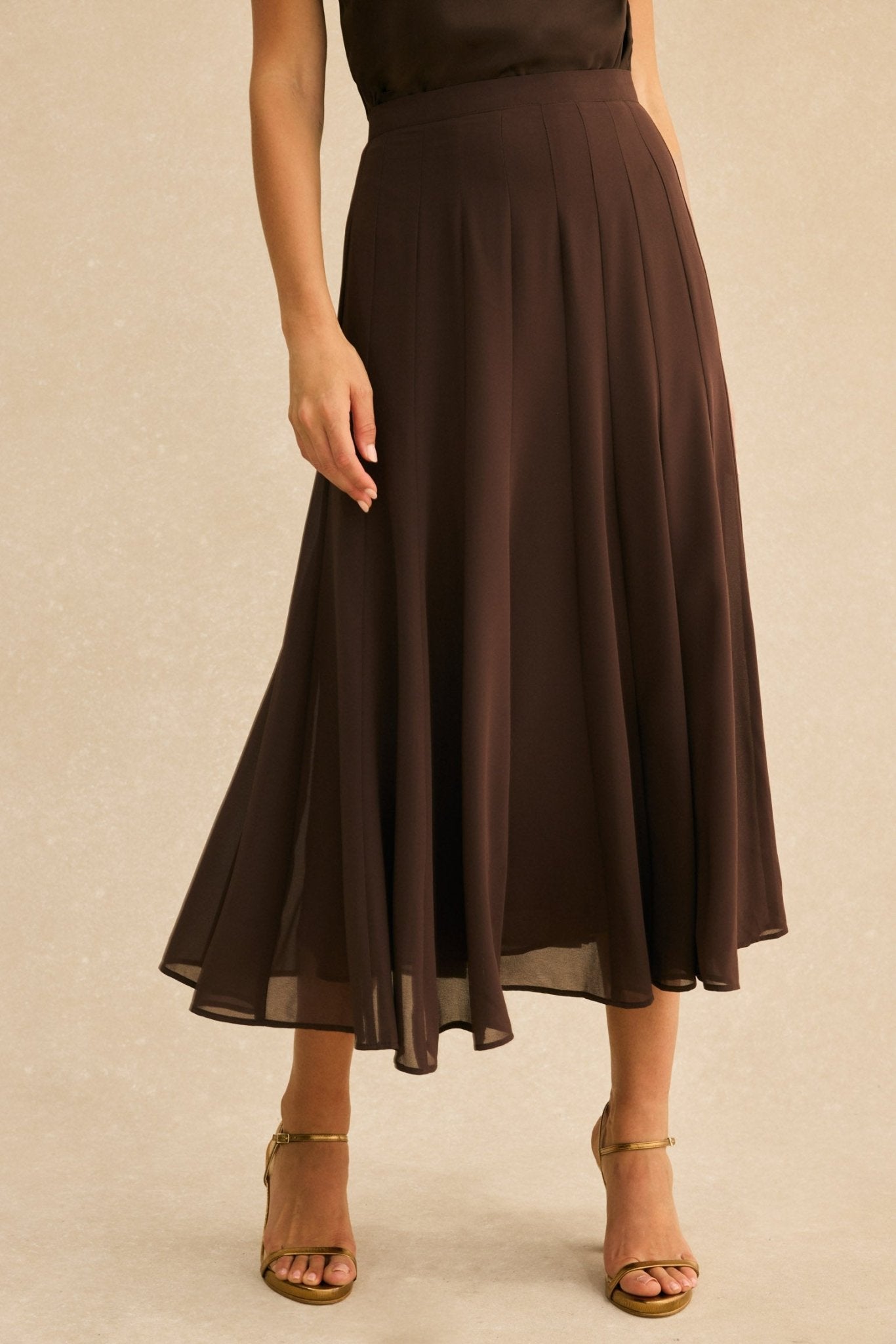 Falda TALAMANCA Marrón Cacao - BIMANI