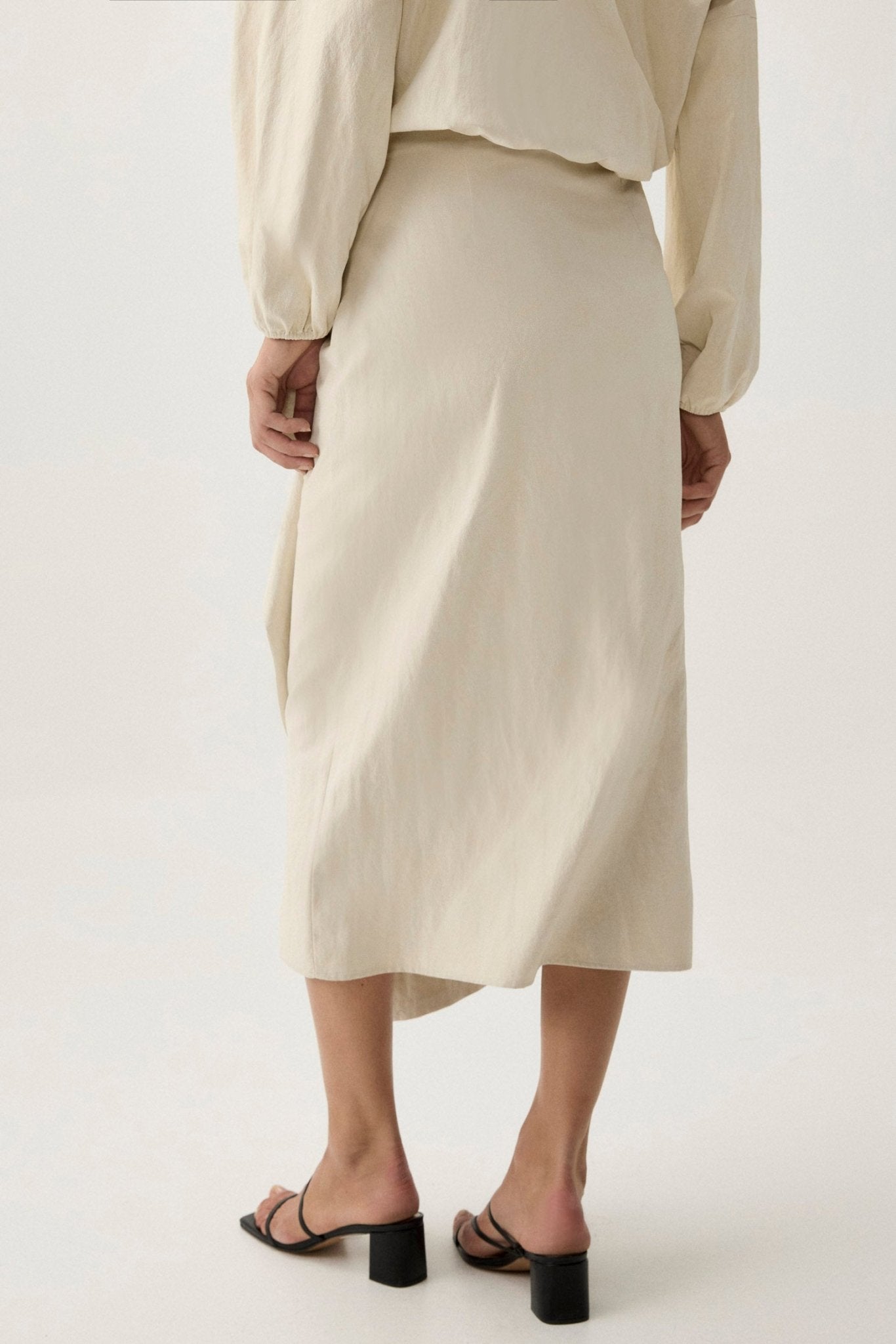 Falda ZADIE Crema - BIMANI
