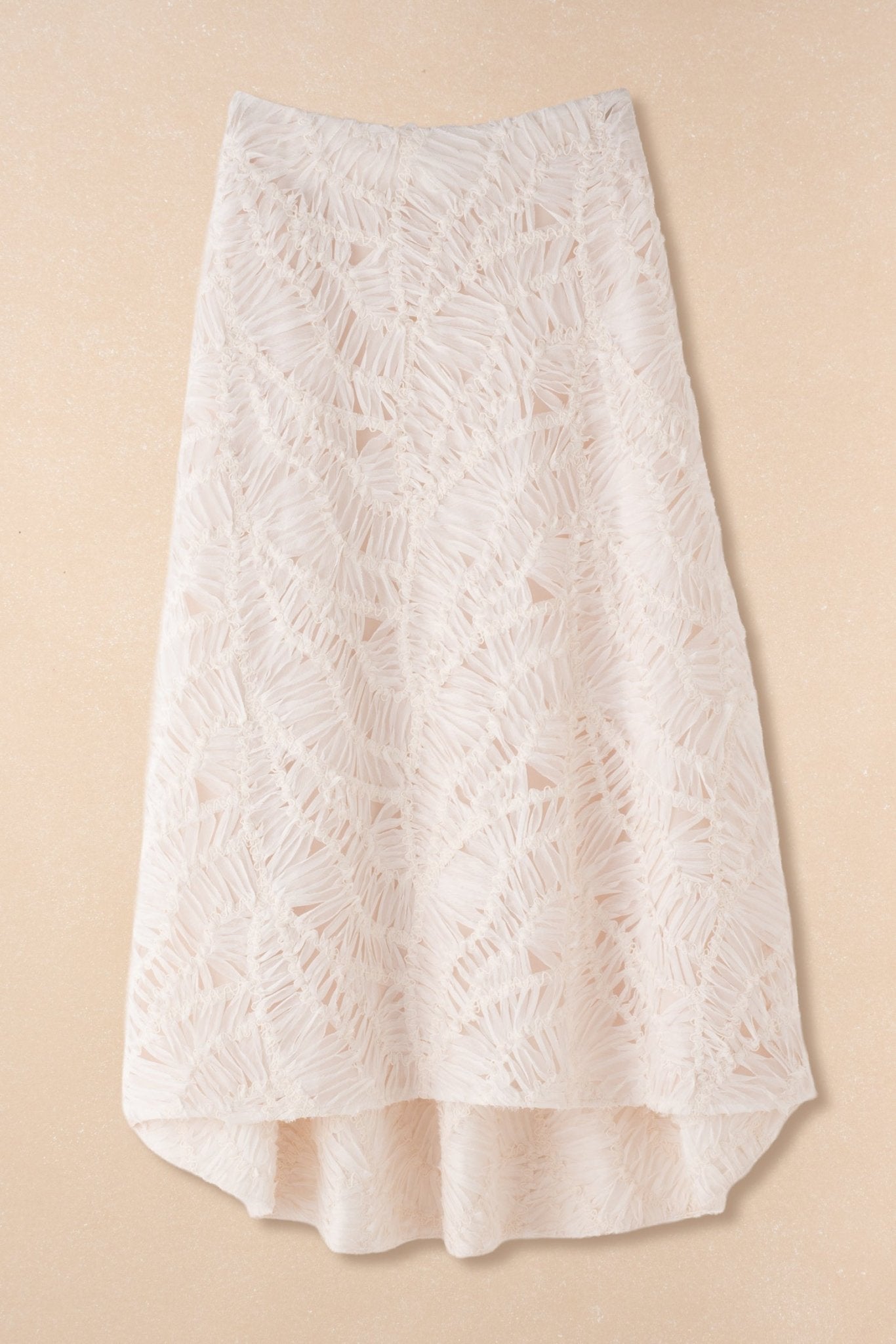 Falda CATHERINE Beige - BIMANI