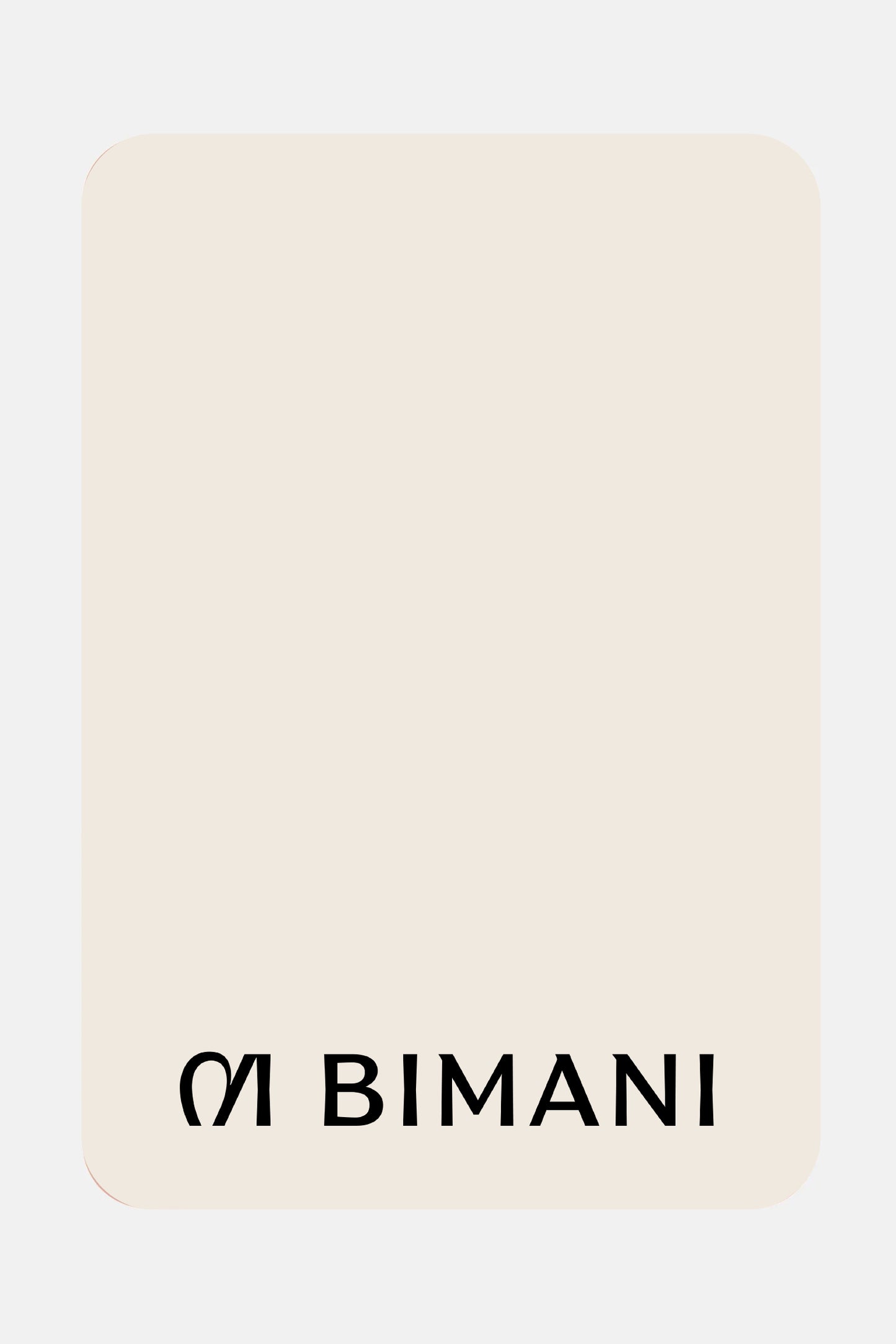 E - Card - BIMANI