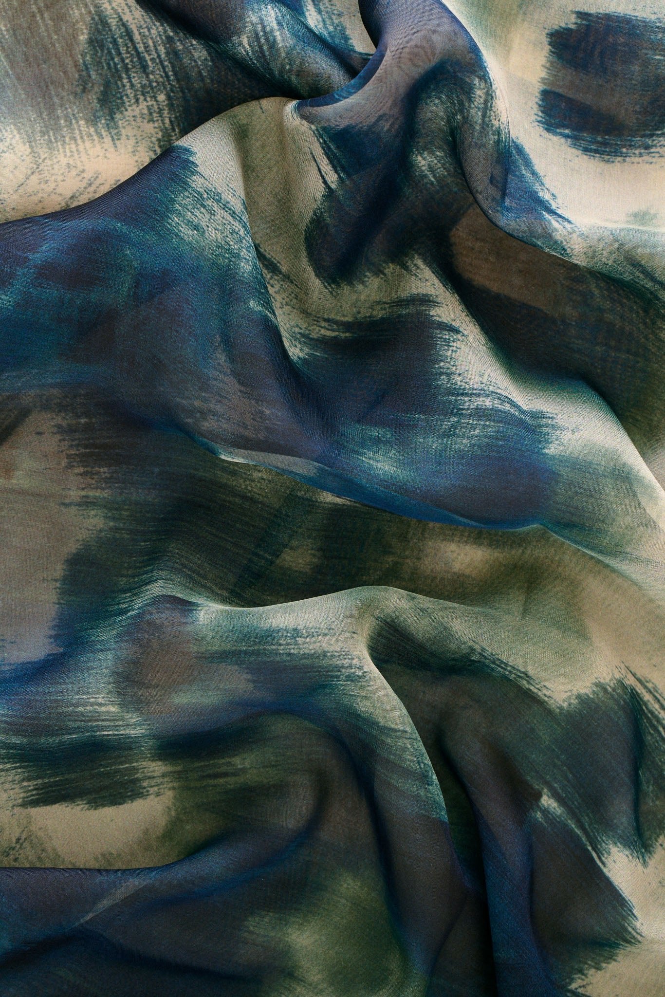 Fular NATI Estampado Azul - BIMANI