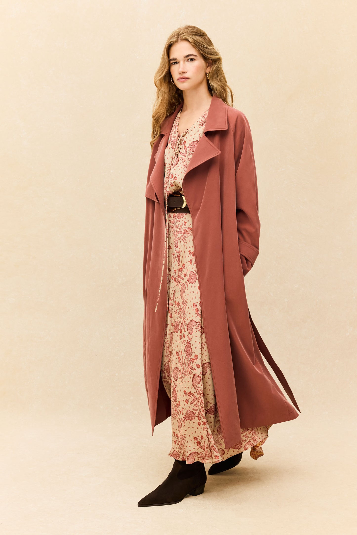 Gabardina KENSINGTON Terracota