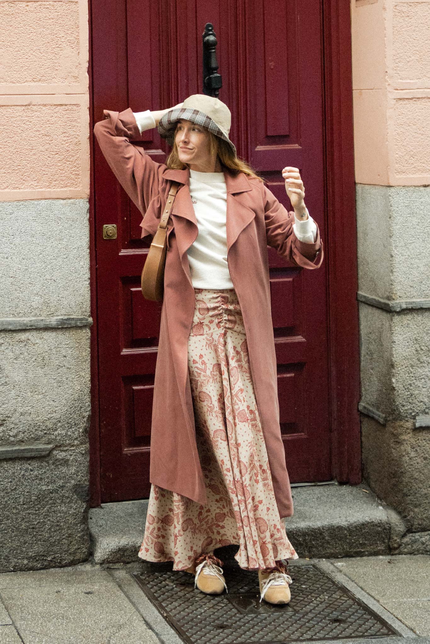 Gabardina KENSINGTON Terracota - BIMANI