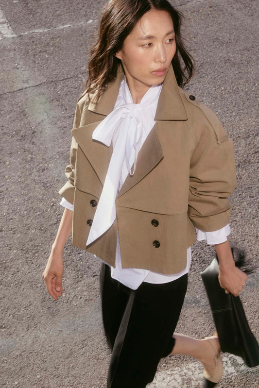 MARAIS Khaki Trench Coat