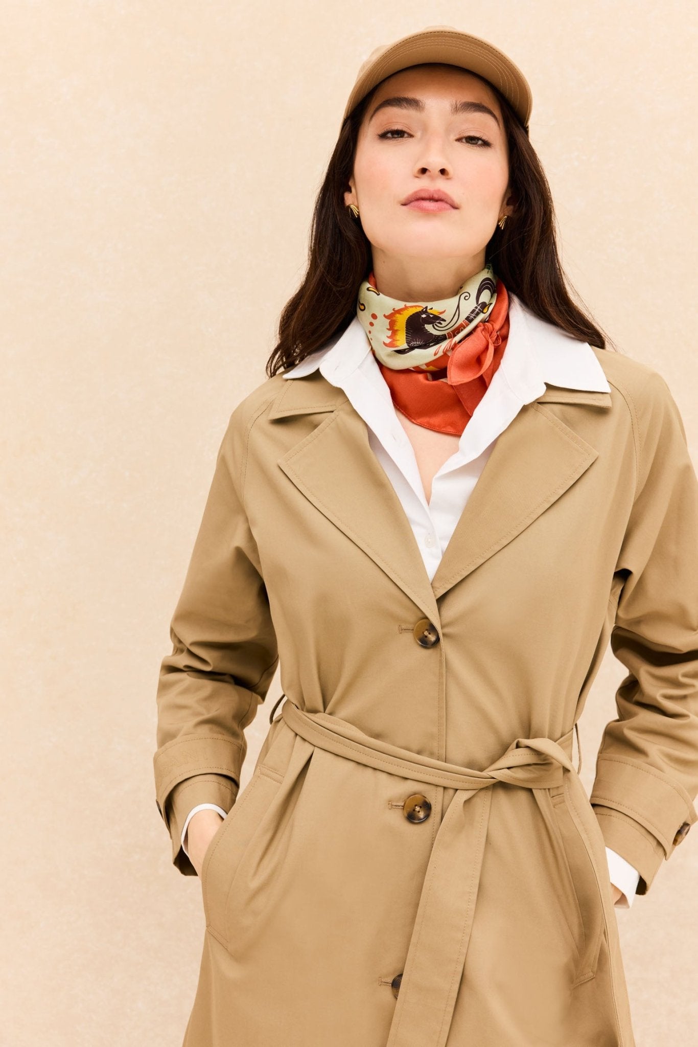 Gabardina REGENT Beige - BIMANI