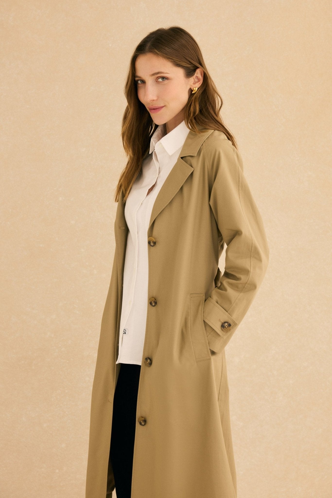 Gabardina REGENT Beige - BIMANI