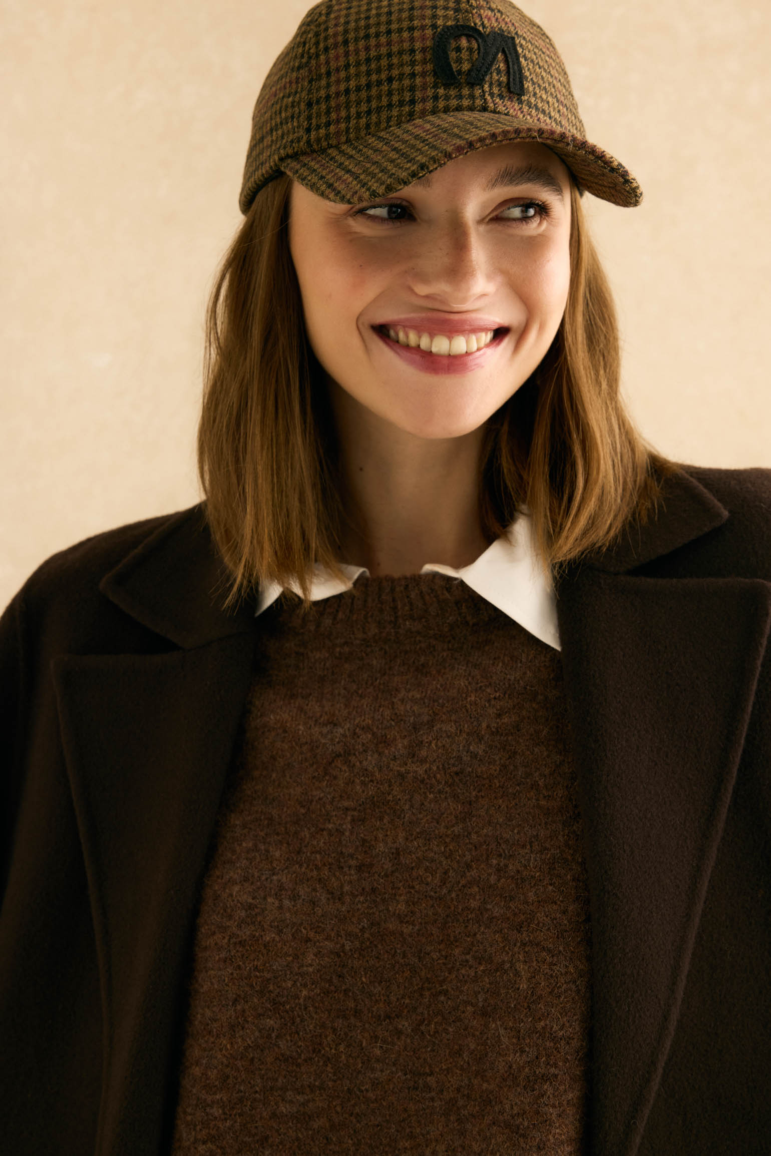 Gorra BRISTOL Estampado Marrón - BIMANI