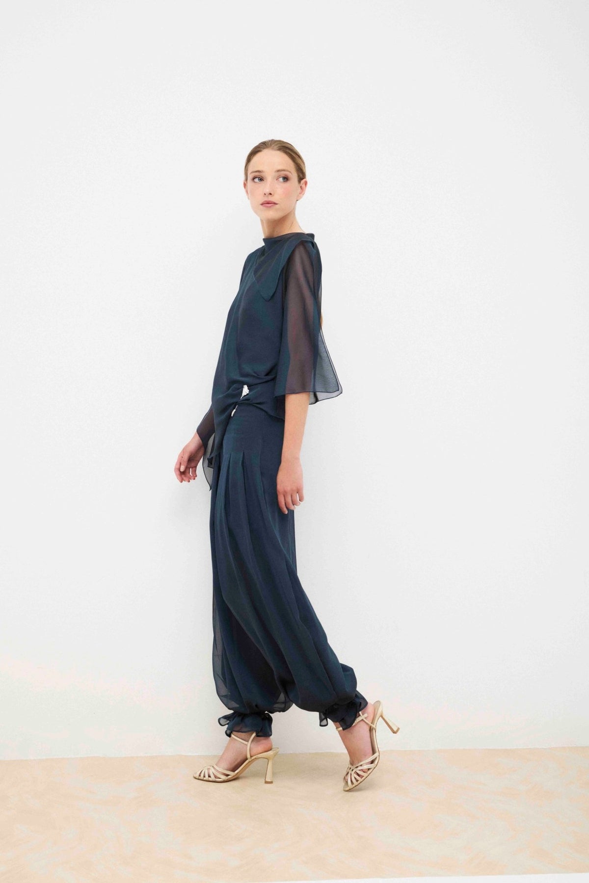 Pantalón SABINE Azul Petróleo - BIMANI