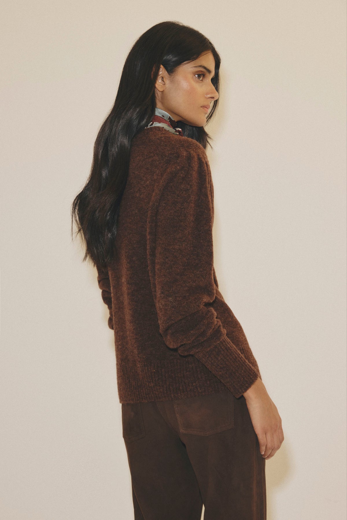 Jersey BRIANA Marrón