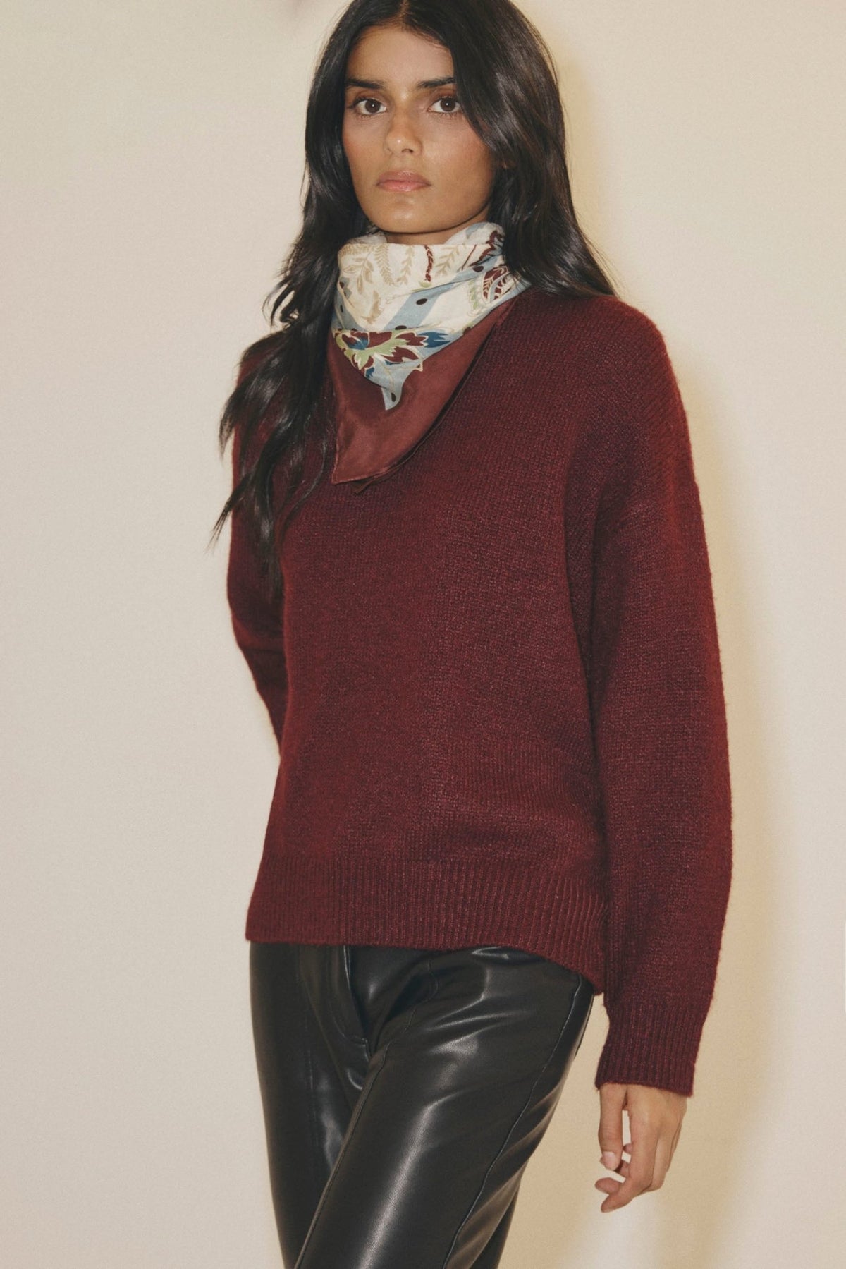 Jersey DEMI Burdeos - BIMANI