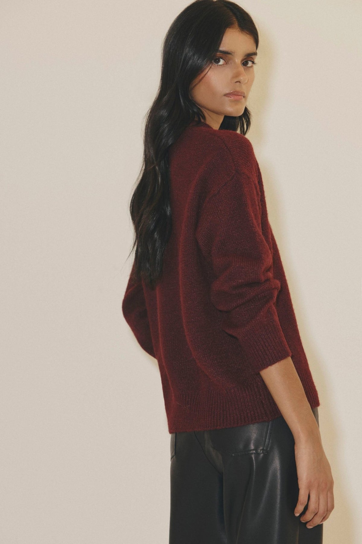 Jersey DEMI Burdeos - BIMANI