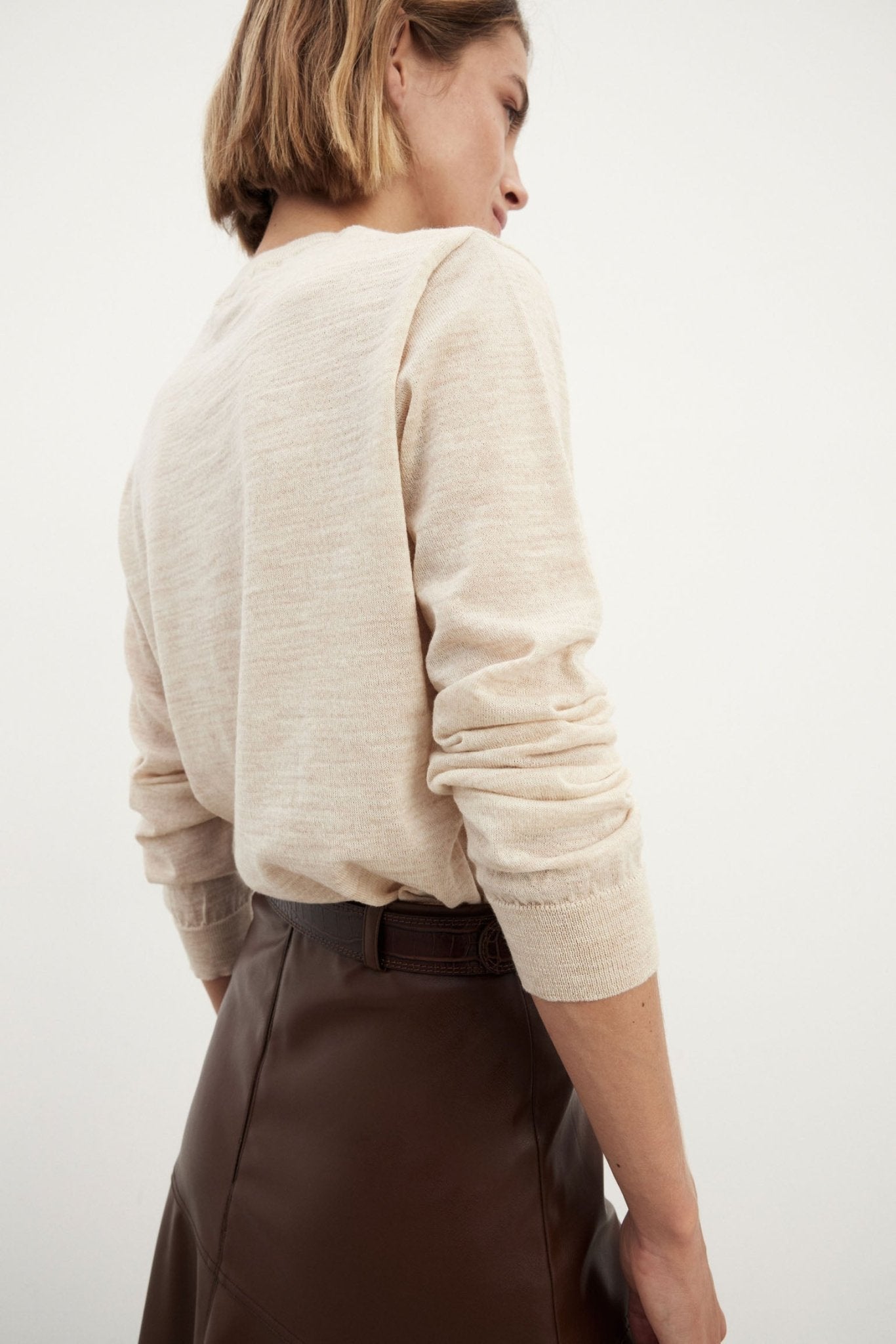 Sweater KANSAS Beige - BIMANI