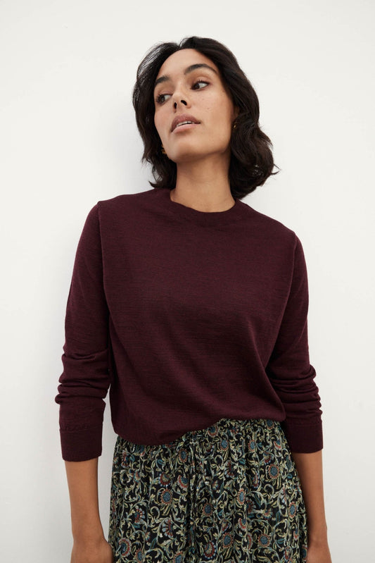 Sweater KANSAS Burgundy - BIMANI